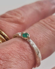 Load image into Gallery viewer, Future Artifacts Rough Green Onyx Ring
