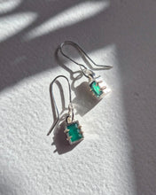 Load image into Gallery viewer, Future Artifacts Caged Green Onyx Drops