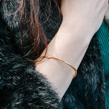 Load image into Gallery viewer, Briar Branch Bangle - Gold-Plated Sterling Silver