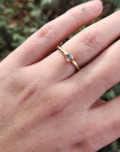 Load image into Gallery viewer, Alba Ring - solid gold & diamond