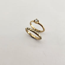 Load image into Gallery viewer, Alba Ring - solid gold & diamond