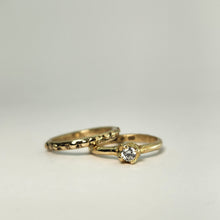 Load image into Gallery viewer, Alba Ring - solid gold & diamond