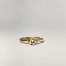 Load image into Gallery viewer, Alba Ring - solid gold & diamond
