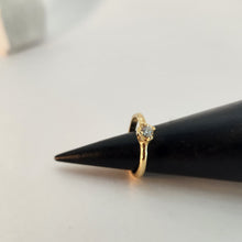Load image into Gallery viewer, Alba Ring - solid gold & diamond