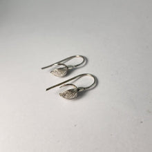 Load image into Gallery viewer, Stylised Snowdrop Earrings