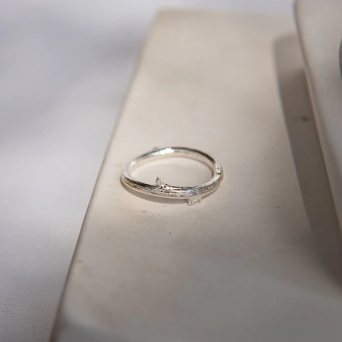 Briar Twig Ring - Sterling Silver
