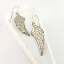 Load image into Gallery viewer, Wing Earrings - Silver