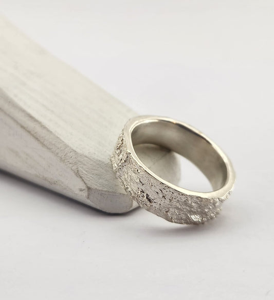Briar Husk Ring - Sterling Silver