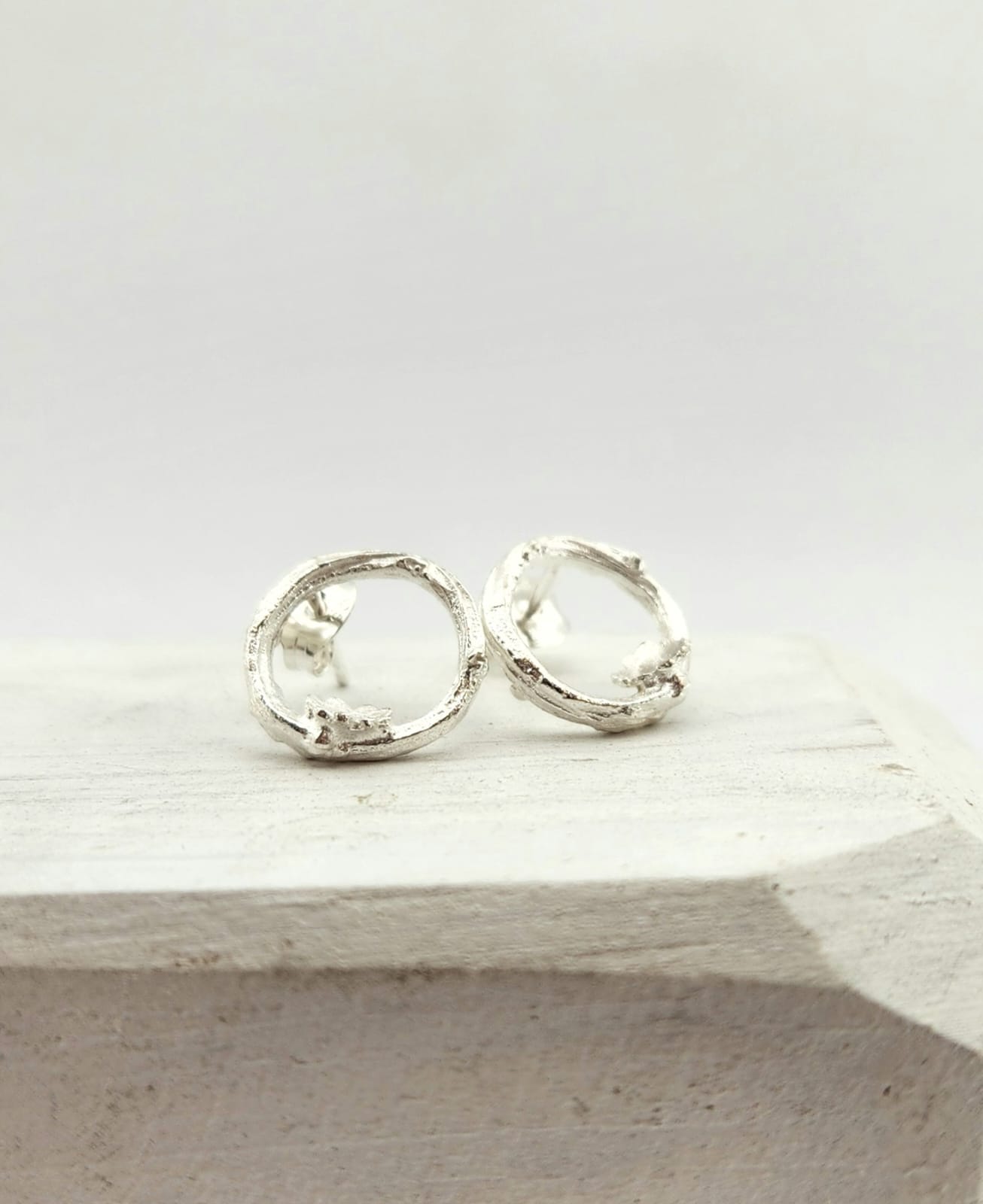 Briar Coronal Studs - Sterling Silver