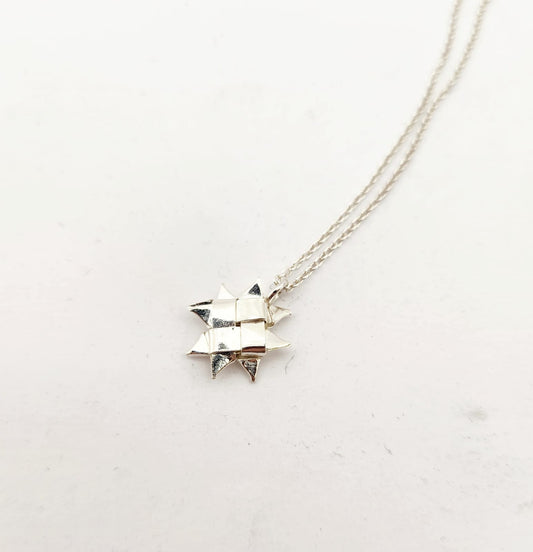 Whetū (Star) Pendant - Silver