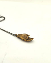 Load image into Gallery viewer, Bronze Hand Pendant