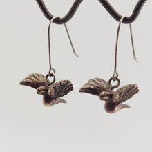 Load image into Gallery viewer, Brass Canary Earrings