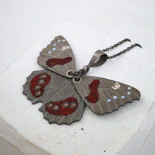 Load image into Gallery viewer, Red Admiral Butterfly Pendant