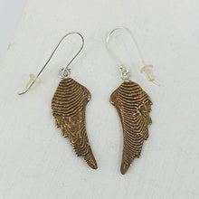 Load image into Gallery viewer, Wing Earrings - Bronze