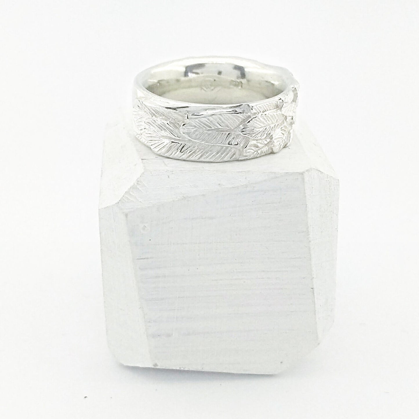 Feather Ring - Silver