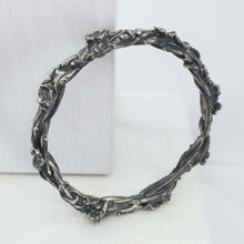 Load image into Gallery viewer, Sterling silver Twisting Vines bracelet by Herbert &amp; Wilks. Quality NZ made contemporary jewelry available at Mason &amp; Collins.

