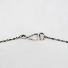 Load image into Gallery viewer, Silver Dog Pendant handmade by Vaune Mason. This cute wee dog hangs from a sturdy solid silver chain. Quality silver jewellery available at Mason and Collins.