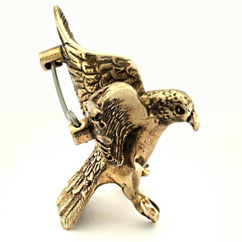 Kea Brooch - Bronze