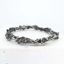 Load image into Gallery viewer, Sterling silver Twisting Vines bracelet by Herbert &amp; Wilks. Quality NZ made contemporary jewelry available at Mason &amp; Collins.
