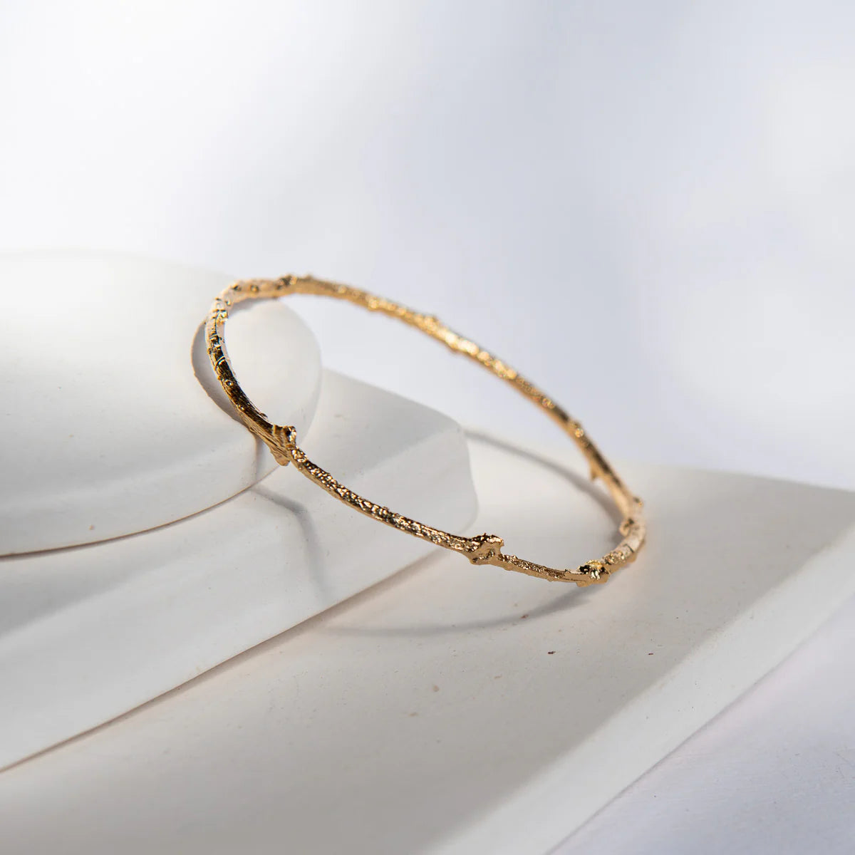 Briar Branch Bangle - Gold-Plated Sterling Silver