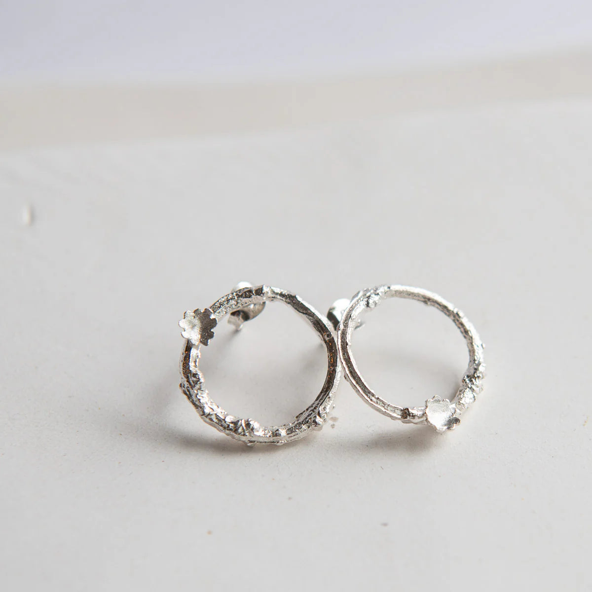 Briar Wreath Small Studs - Sterling Silver