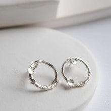 Load image into Gallery viewer, Briar Wreath Small Studs - Sterling Silver
