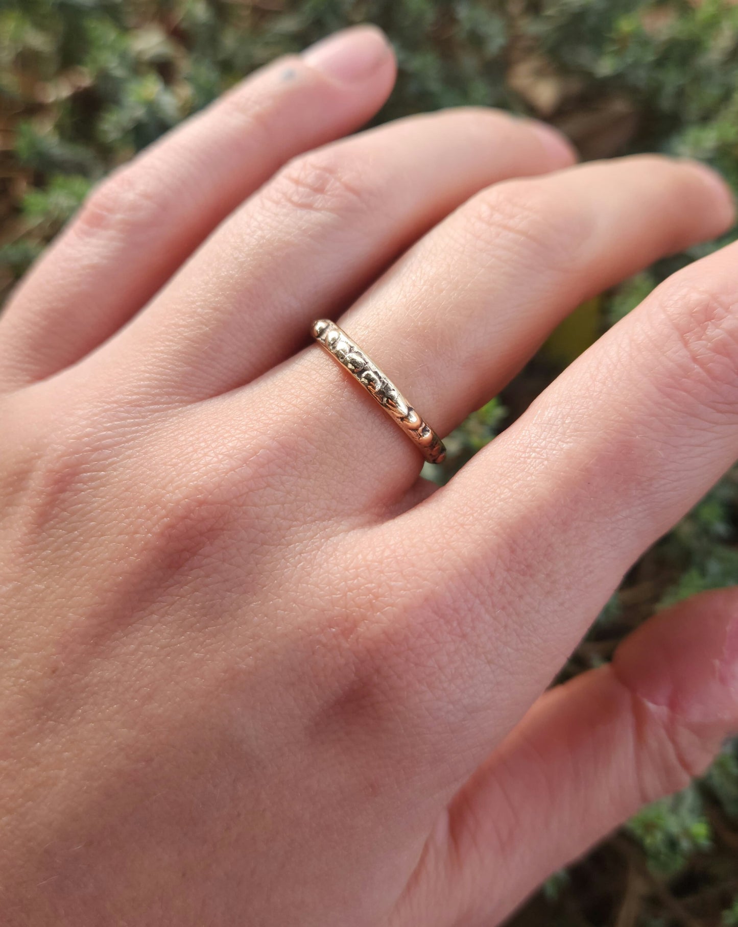 Fluid Stacking Ring - 9ct Gold