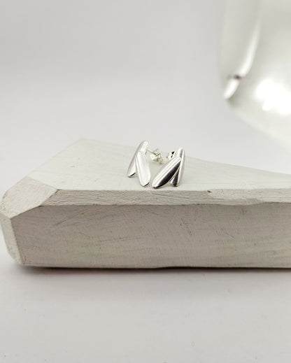 Fixed Kauri Leaf Studs