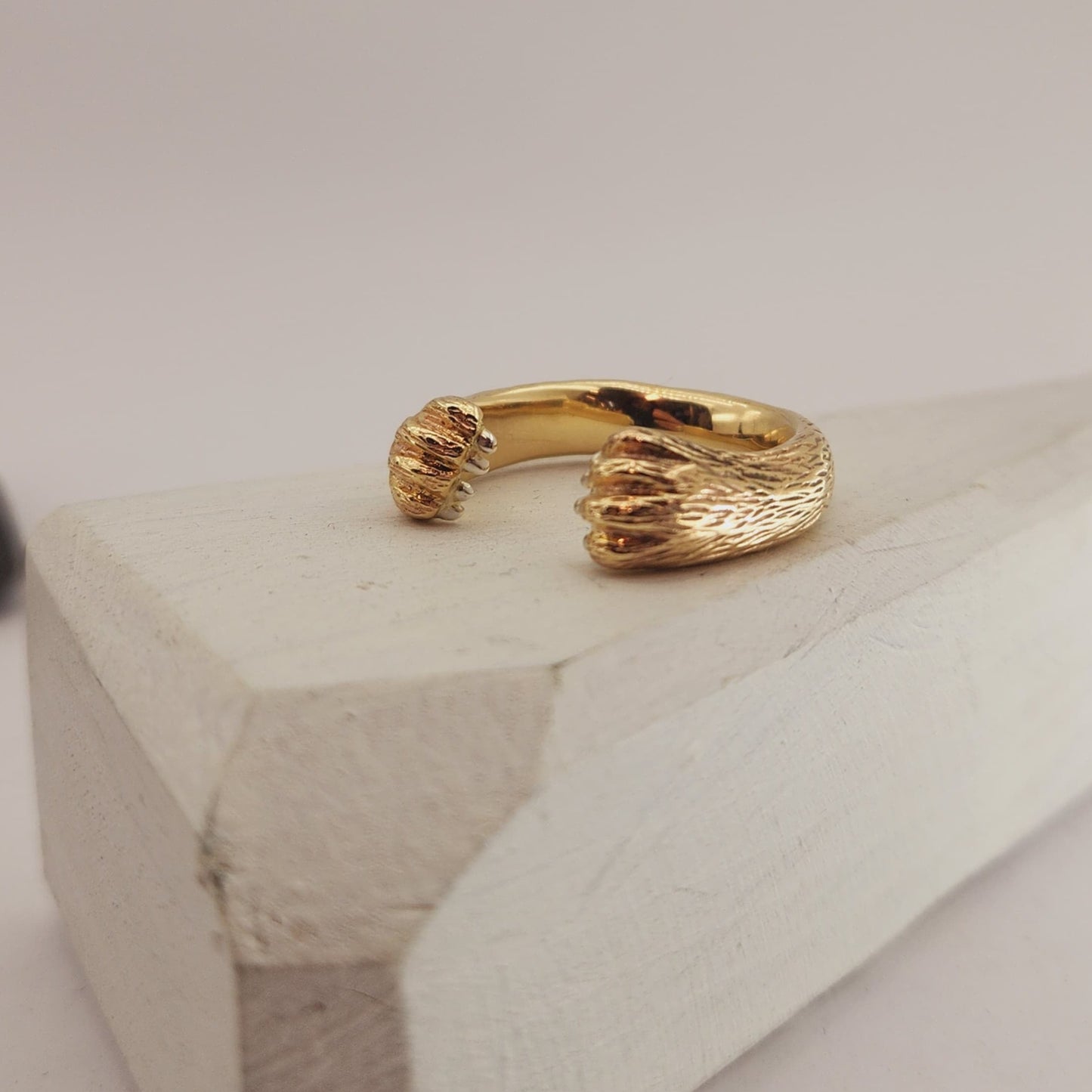 Bear Hug Ring - 9ct Yellow Gold