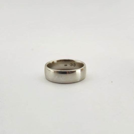 Classic Wedding Band - Half Round 6mm