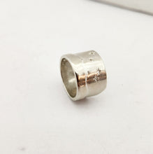 Load image into Gallery viewer, Matariki Maunga Ring in Bright Silver
