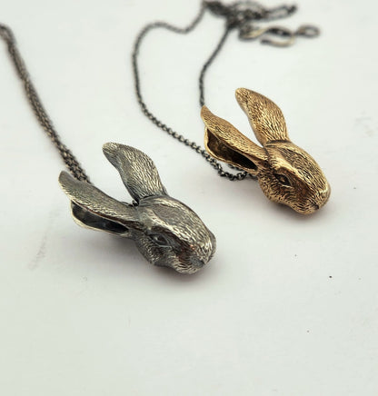 Rabbit Head Pendant - Large