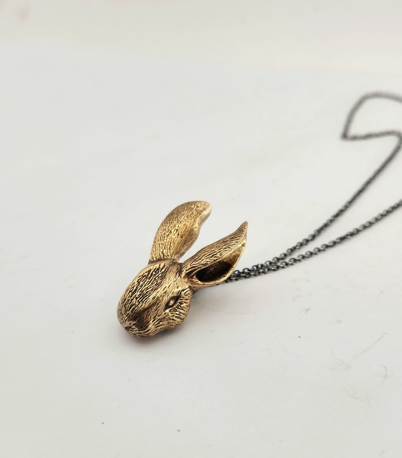 Rabbit Head Pendant - Large