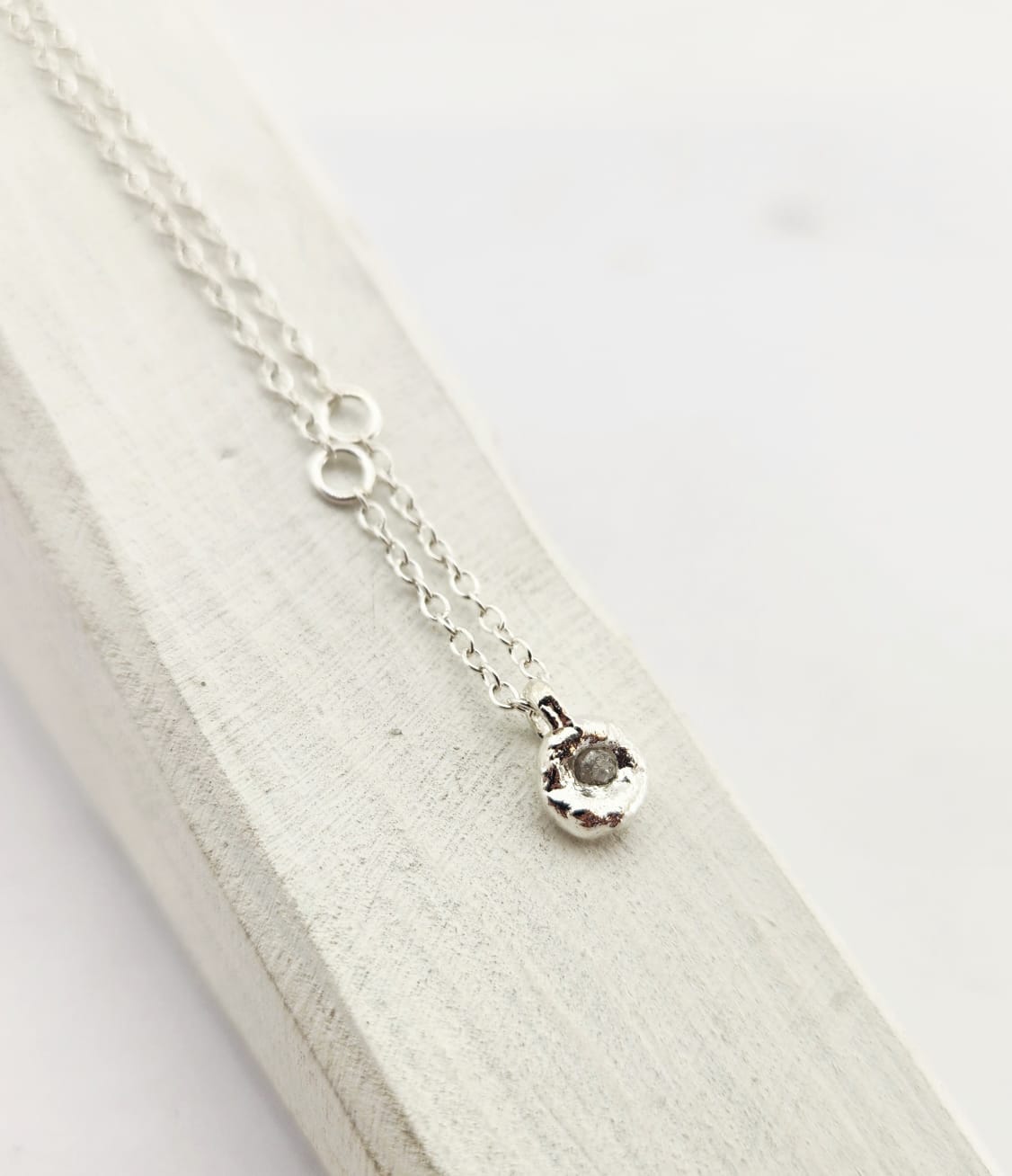 Future Artifacts Diamond Nugget Necklace
