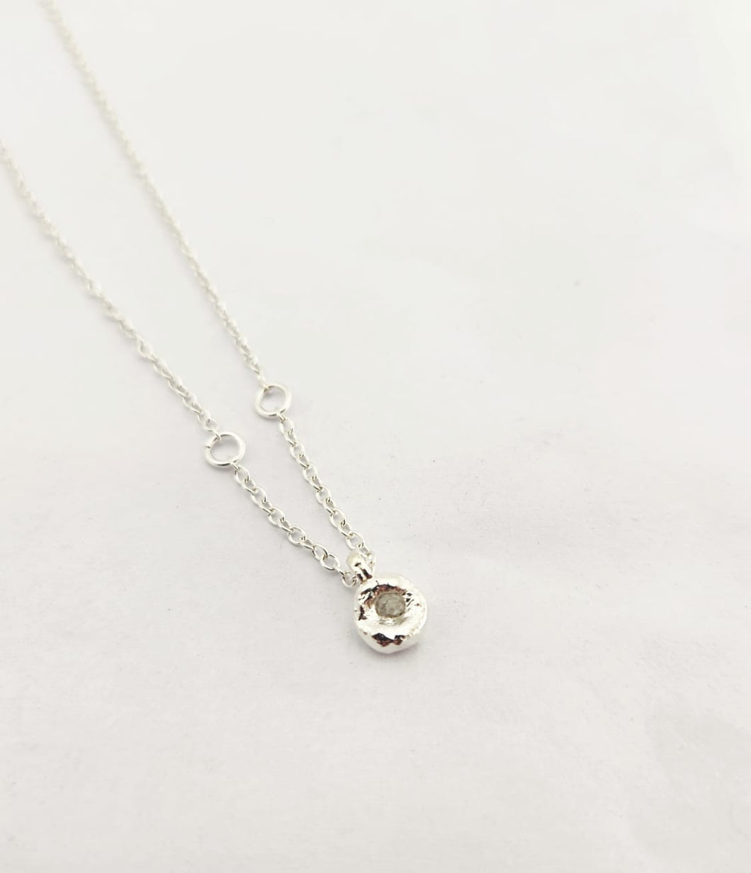 Future Artifacts Diamond Nugget Necklace