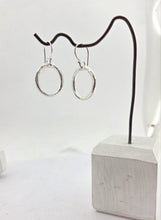 Load image into Gallery viewer, Organic Tales Earrings- Silver

