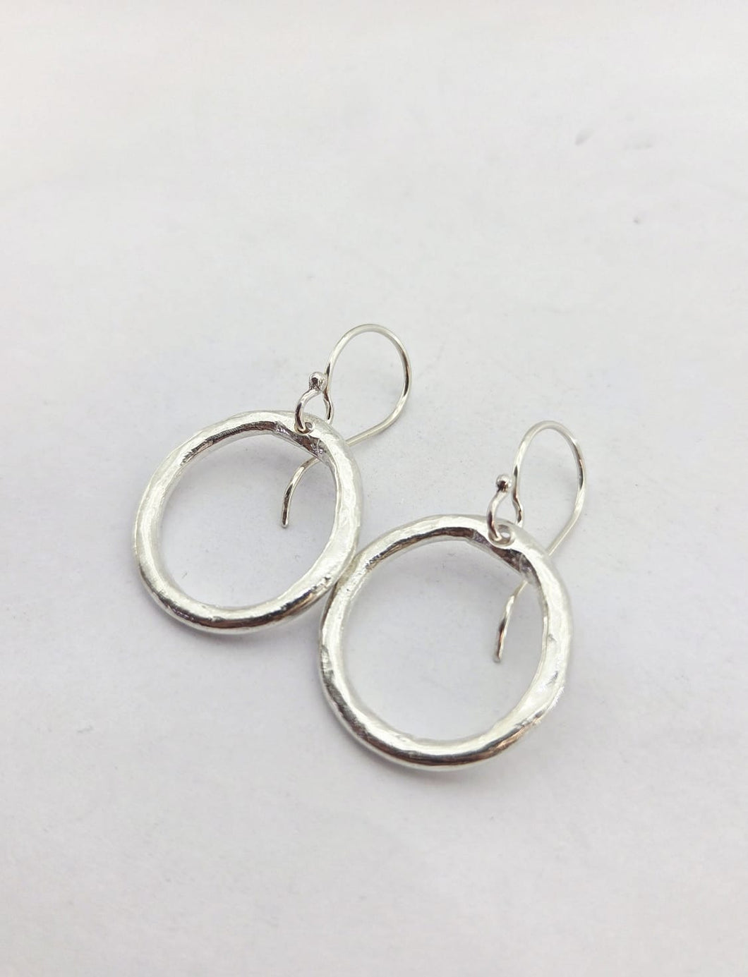 Organic Tales Earrings- Silver