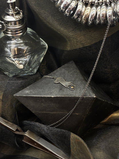 Victorian Hand Pendant with Coffee Diamond