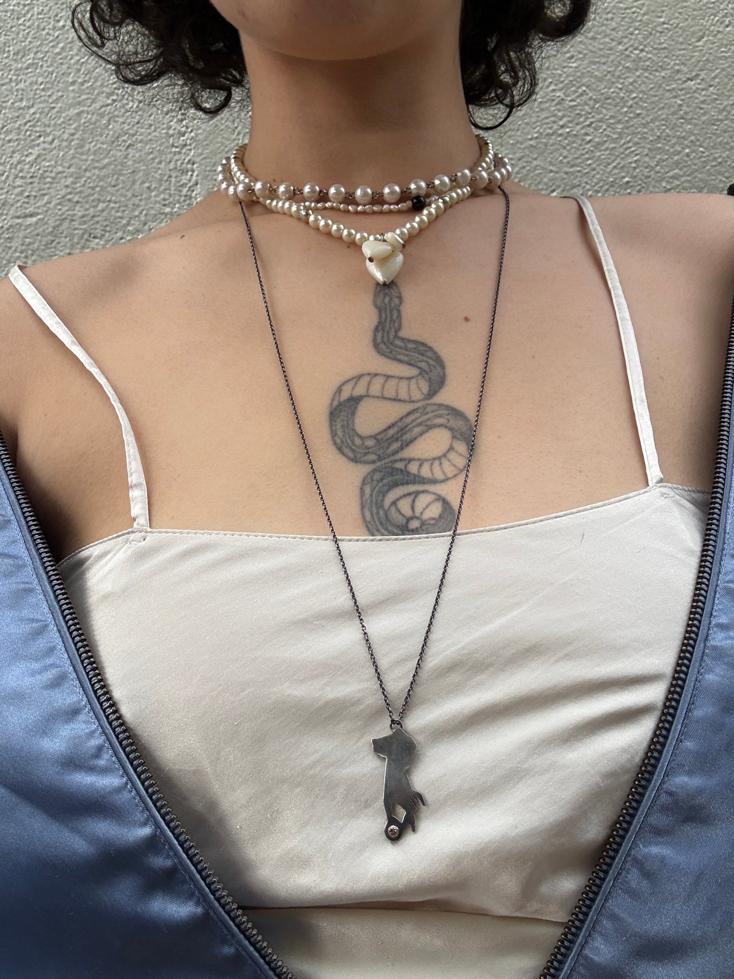 Victorian Hand Pendant with Coffee Diamond