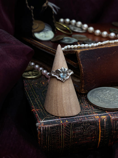 Nocturna Ring - Sterling Silver & Topaz