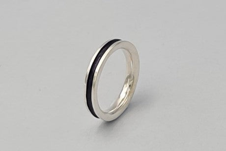 Blue Stacker Ring