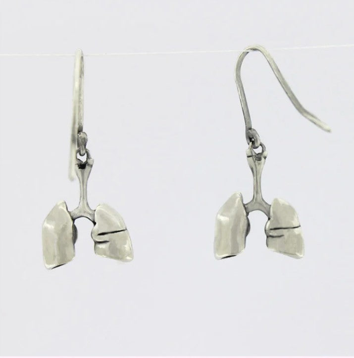 Lungs Anatomical Earrings