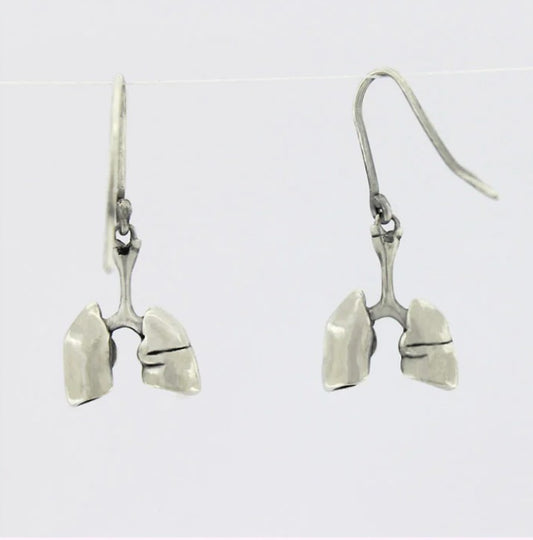 Lungs Anatomical Earrings