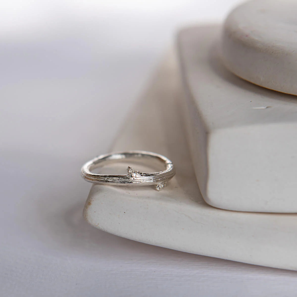 Briar Twig Ring - Sterling Silver