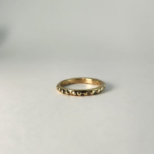 Fluid Stacking Ring - 9ct Gold