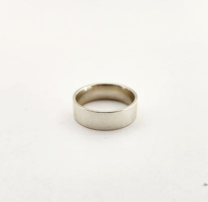Classic Wedding Band - Flat Band 6mm
