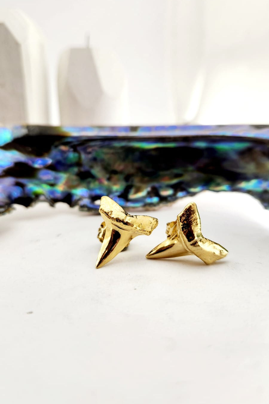 Niho Earrings - Gold Plated