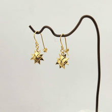 Load image into Gallery viewer, Whetū (Star) Earrings - Gold Plated
