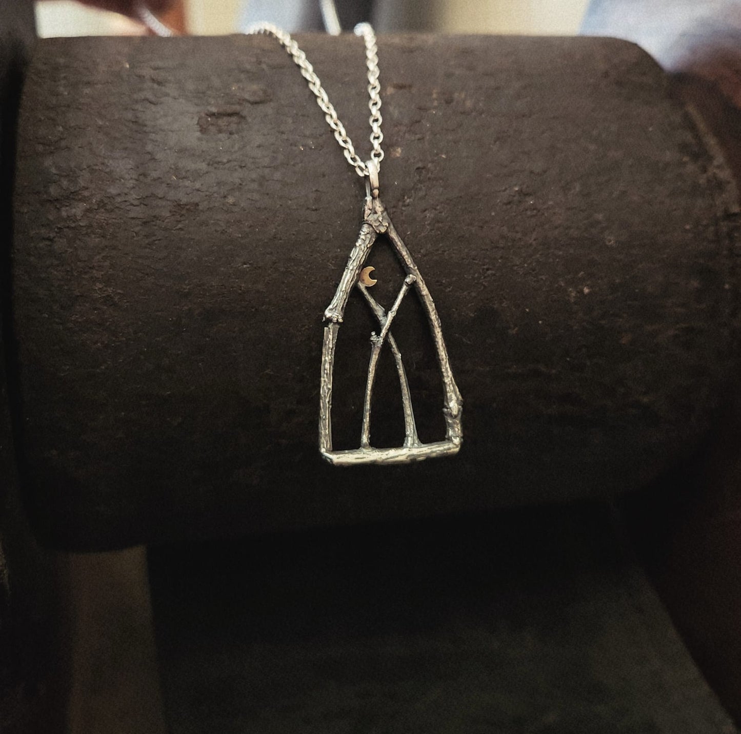 Moon Branch Window Pendant