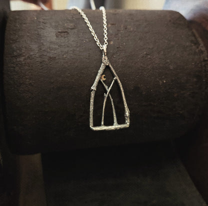 Moon Branch Window Pendant